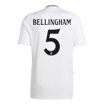 [Super Quality] Men's Real Madrid BELLINGHAM #5 Home Soccer Jersey 2024/25 - thejerseys