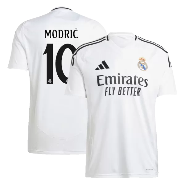 [Super Quailty] Men's Real Madrid MODRIĆ #10 Home Soccer Jersey 2024/25 - thejerseys