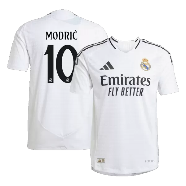 Real Madrid MODRIĆ #10 Home Soccer Jersey 2024/25 - Player Version - thejerseys