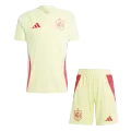 Men's Spain Away Jersey (Jersey+Shorts) Kit Euro 2024 - thejerseys