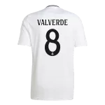 [Super Quality] Men's Real Madrid VALVERDE #8 Home Soccer Jersey 2024/25 - thejerseys