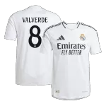 [Super Quality] Real Madrid VALVERDE #8 Home Soccer Jersey 2024/25 - Player Version - thejerseys