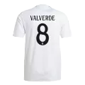 Real Madrid VALVERDE #8 Home Soccer Jersey 2024/25 - Player Version - thejerseys