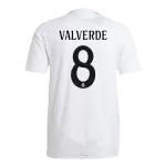 Real Madrid VALVERDE #8 Home Soccer Jersey 2024/25 - Player Version - thejerseys