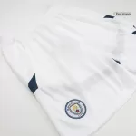 Manchester City Home Soccer Shorts 2024/25 - thejerseys