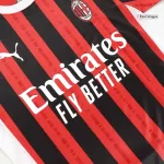 AC Milan MORATA #7 Home Soccer Jersey 2024/25 UCL - Player Version - thejerseys
