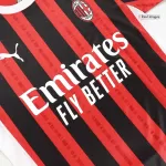 AC Milan MORATA #7 Home Match Jersey 2024/25 - thejerseys