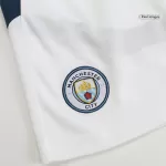 Manchester City Home Soccer Shorts 2024/25 - thejerseys