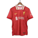 Liverpool Home Soccer Jersey 2024/25 - Player Version - thejerseys