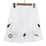 Manchester City Home Soccer Shorts 2024/25 - thejerseys