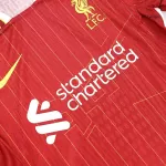 Liverpool Home Soccer Jersey 2024/25 - Player Version - thejerseys