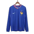 Men's France Home Long Sleeve Soccer Jersey Euro 2024 - thejerseys