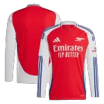 Men's Arsenal Home Long Sleeve Soccer Jersey 2024/25 - thejerseys