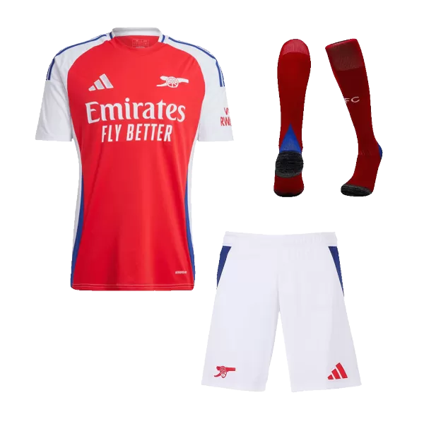 [Super Quailty] Men's Arsenal Home Jersey Full Kit 2024/25 - thejerseys