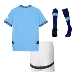 Kid's Manchester City Home Jerseys Full Kit 2024/25 - thejerseys