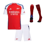 Kid's Arsenal Home Jerseys Full Kit 2024/25 - thejerseys