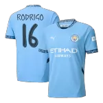 [Super Quailty] Men's Manchester City RODRIGO #16 Home Soccer Jersey 2024/25 UCL - thejerseys