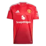 Men's Manchester United Home Jersey (Jersey+Shorts) Kit 2024/25 - thejerseys