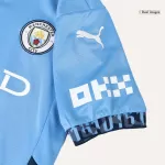 Kid's Manchester City Home Jerseys Kit(Jersey+Shorts) 2024/25 - thejerseys