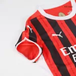 Kid's AC Milan Home Jerseys Kit(Jersey+Shorts) 2024/25 - thejerseys