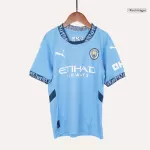 Kid's Manchester City Home Jerseys Kit(Jersey+Shorts) 2024/25 - thejerseys