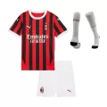 Kid's AC Milan Home Jerseys Full Kit 2024/25 - thejerseys