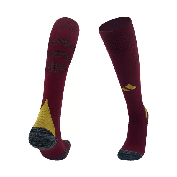 Kid's Belgium Home Soccer Socks Euro 2024 - thejerseys