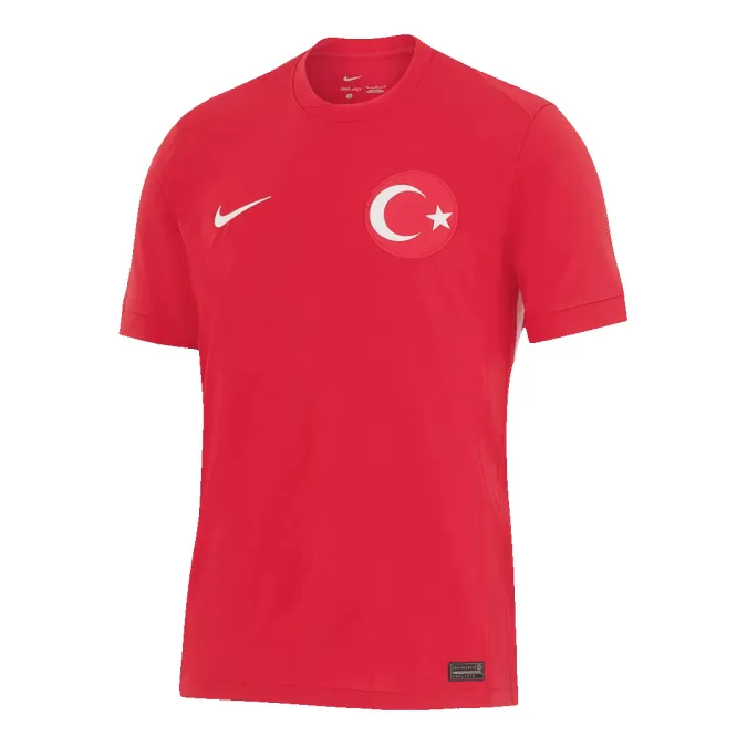 Men's Turkey Away Soccer Jersey Euro 2024 - thejerseys