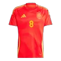 Men's Spain FABIÁN #8 Home Soccer Jersey Euro 2024 - thejerseys