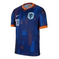 Men's Netherlands MEMPHIS #10 Away Soccer Jersey Euro 2024 - thejerseys