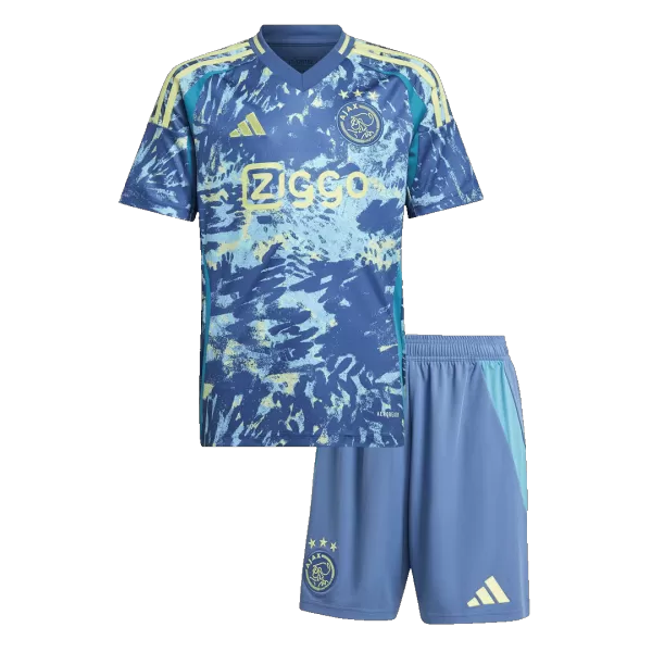 Kids Ajax Away Jersey Kit 2024/25 - thejerseys