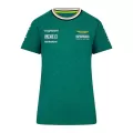 Women's Aston Martin Cognizant F1 Green T-Shirt 2024 - thejerseys