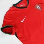 [Super Quality] Men's Portugal R.LEÃO #17 Home Soccer Jersey Euro 2024 - thejerseys