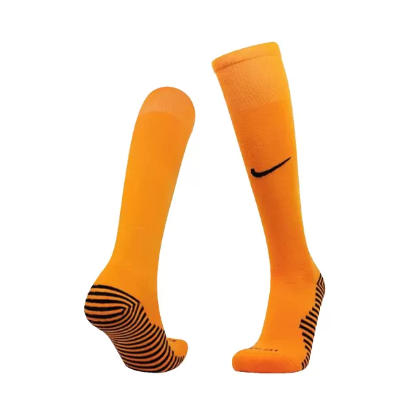 Netherlands Home Soccer Socks Euro 2024 For Adults - thejerseys