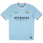 Manchester City Home Retro Soccer Jersey 2013/14 - thejerseys