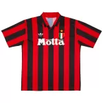 AC Milan Home Retro Soccer Jersey 1992/94 - thejerseys