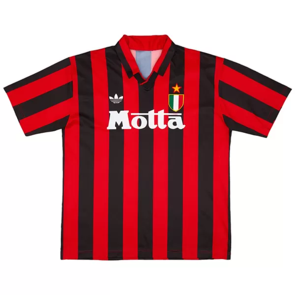 AC Milan Home Retro Soccer Jersey 1992/94 - thejerseys