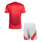 [Super Quailty] Men's Manchester United Home Jersey (Jersey+Shorts) Kit 2024/25 - thejerseys