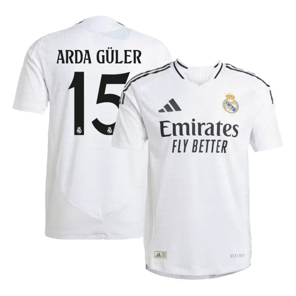 [Super Quality] Real Madrid ARDA GÜLER #15 Home Soccer Jersey 2024/25 - Player Version - thejerseys