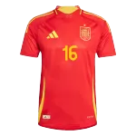 Spain RODRIGO #16 Home Match Jersey Euro 2024 - thejerseys