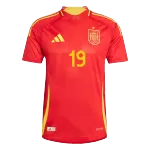 Spain LAMINE YAMAL #19 Home Match Jersey Euro 2024 - thejerseys