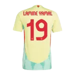 Spain LAMINE YAMAL #19 Away Match Jersey Euro 2024 - thejerseys