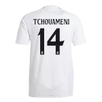 Real Madrid TCHOUAMENI #14 Home Match Jersey 2024/25 - thejerseys