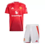 Men's Manchester United Home Jersey (Jersey+Shorts) Kit 2024/25 - thejerseys