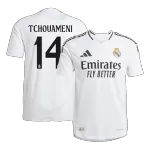[Super Quality] Real Madrid TCHOUAMENI #14 Home Soccer Jersey 2024/25 - Player Version - thejerseys