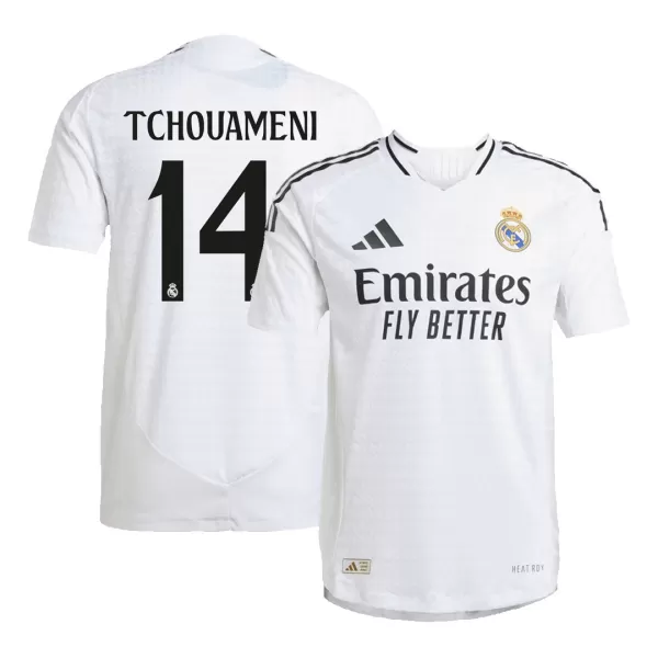 [Super Quality] Real Madrid TCHOUAMENI #14 Home Soccer Jersey 2024/25 - Player Version - thejerseys