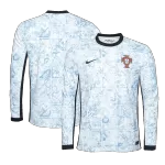 Portugal Away Long Sleeve Match Jersey Euro - thejerseys