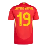 Spain LAMINE YAMAL #19 Home Match Jersey Euro 2024 - thejerseys