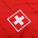 Men's Switzerland Home Soccer Jersey Euro 2024 - thejerseys