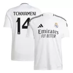 [Super Quality] Men's Real Madrid TCHOUAMENI #14 Home Soccer Jersey 2024/25 - thejerseys